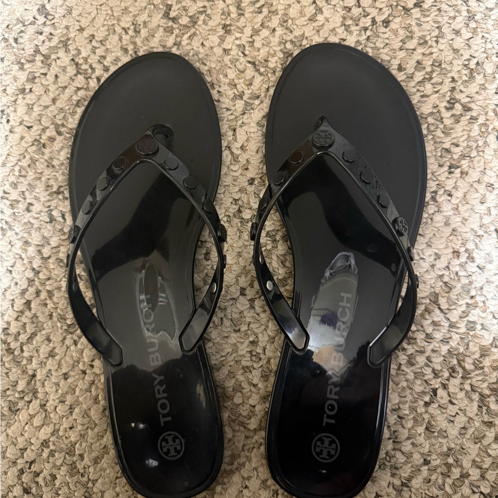 Tory Burch jelly flip flops